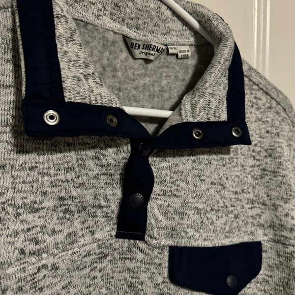 Ben Sherman Pull Over Sweater (fleece) - Picture 2 of 5